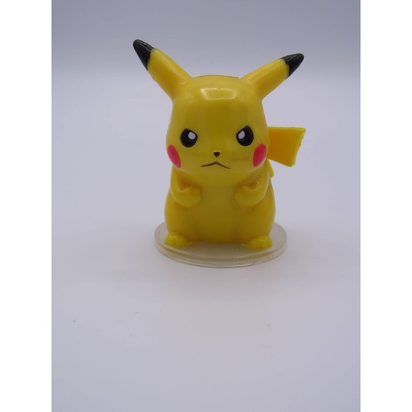 TOMY Toys Pikachu Pokemon Figure Takara Tomy 202 Japan Clear Base